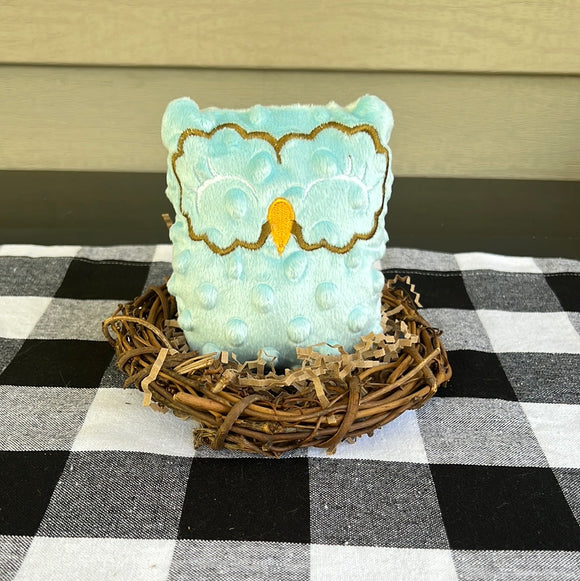 Blue and Brown Owl