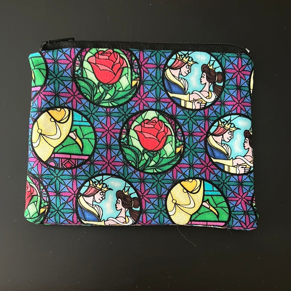 Beauty and the Beast Zip Pouch