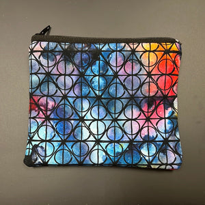 Deathly Hallows Inspired Zip Pouch
